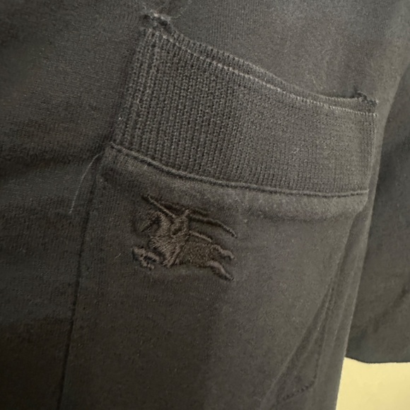 Burberry Pocket Polo Large Gently worn Made in Italy 100% cotton - Picture 3 of 6